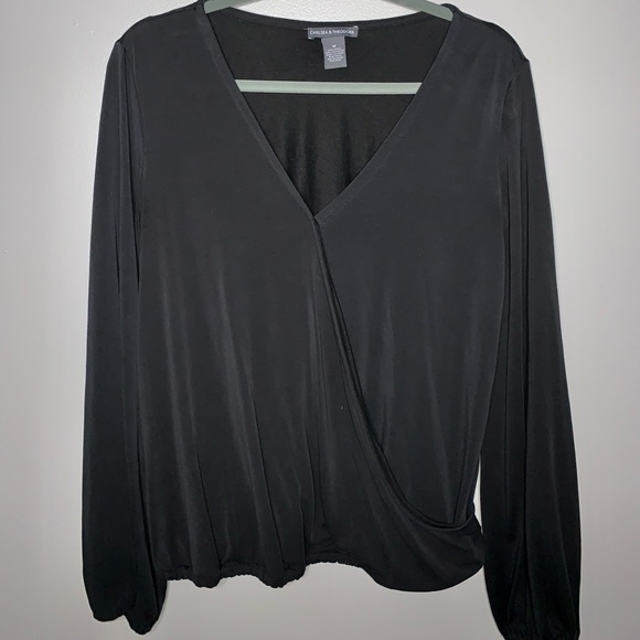 Cute Long Sleeve with V Neck - Picture 1 of 1